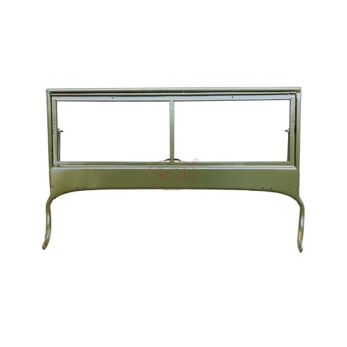 5015 Windshield Glass Frame Assy. Slate Grill